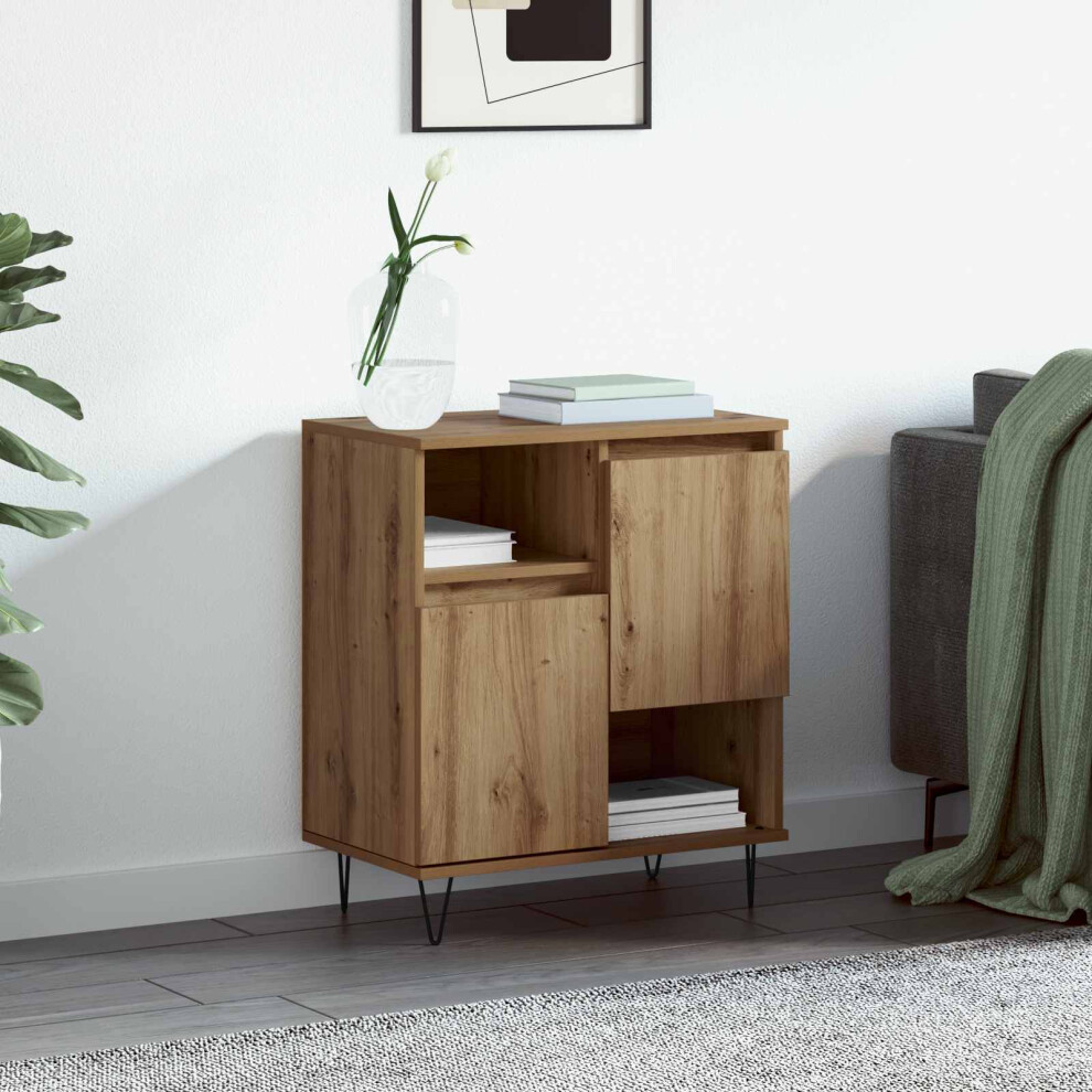 Vidaxl Sideboard Artisan Oak 60 X 35 X 70 Cm
