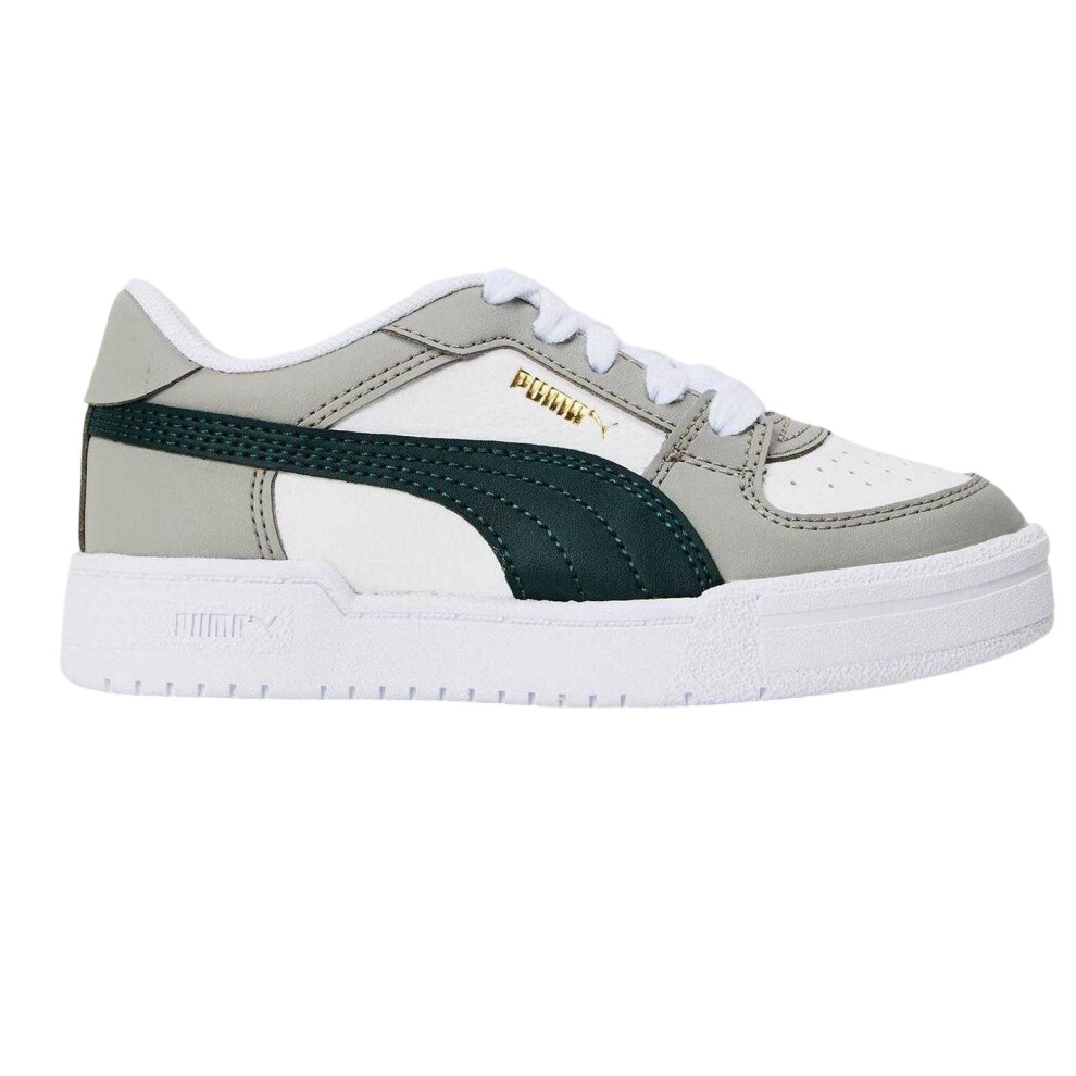 Puma (1 Uk, White/Grey) Childrens/Kids Ca Pro Classic Low Trainers