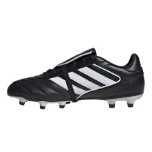 (12 UK, Black/White/Red) Adidas Mens Copa Gloro II Leather Firm Ground Football Boots