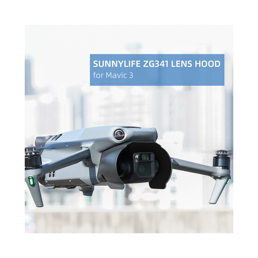 Camera Lens Sun Hood Anti-glare Gimbal Cover Sunshade Lens Cap Protector Guard For DJI Mavic 3 Drone Accessories