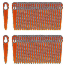 Nože vyžínača pre Stihl FSA 30 45 57 156 PolyCut, 100 kusov