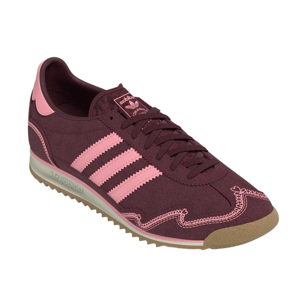 Adidas (5 Uk, Pink) Womens/Ladies Sl72 Suede Trainers