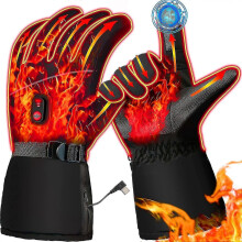Gants chauffants rechargeables à batterie électrique, gants chauffants pour écrans tactiles