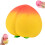 Ροδάκινο Squishy, Squishy Ροδάκινο, Μαλακές Squishy με Φρούτα, Squishyes Fidget για Εν 1