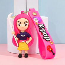 Nový KPOP Lovci démonů Malý tygr Přívěsek na klíče Kreslený anime Monster Hunt Dívka Přívěsek na klíče Taška Závěsná de