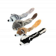 Multipet Bouncy Burrow Buddies hondenspeelgoed, diverse kleuren, 1 stuk per 20 stuks