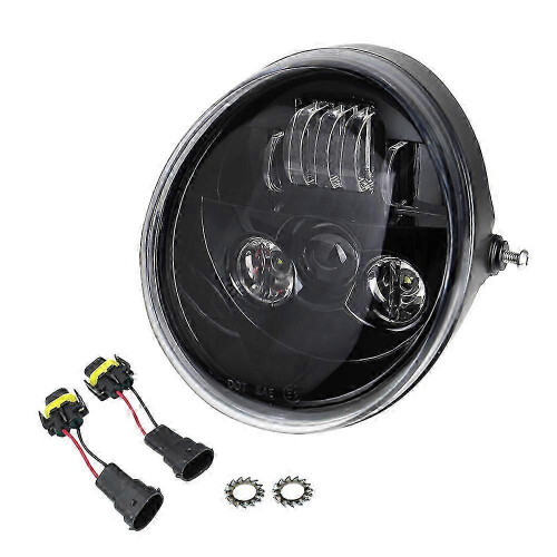 Συμβατό με V Rod VRSCF VRSC VRSCR 2002-2017 60W Vrod LED μπροστινό προβολέα υψηλής/χαμη