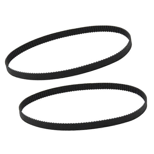 2Pcs 280mm 3D Printer GT2-6 Timing Belt 2mm Pitch, 6mm Width Closed Loop