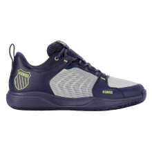 (8 UK, Pea Green/Lime) K-Swiss Mens Ultrashot Team Chevron Tennis Shoes