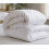 Double Duvet Goose Feather Down Quilt White Cotton 2