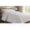 Double Duvet Goose Feather Down Quilt White Cotton 3