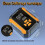 Compressore d'aria portatile per pneumatici auto da 12 V con display digitale e luce LED, 150 PSI, compatto. 2