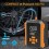 Compressore d'aria portatile per pneumatici auto da 12 V con display digitale e luce LED, 150 PSI, compatto. 4