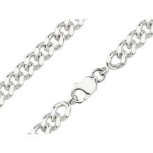 (20"/50cm, 8.9mm) 925 Sterling Silver Necklace Chain Classic Curb Heavy 18in-20in Hallmarked