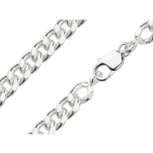 (18"/45cm, 10.3mm) 925 Sterling Silver Necklace Chain Classic Curb Heavy 18in-20in Hallmarked