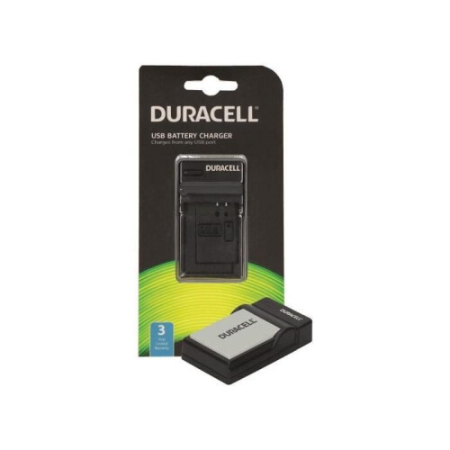 Duracell Duracell chargeur avec câble USB pour DRC10L/NB-10L - DRC5908