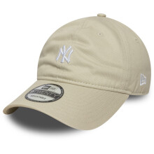 New Era Mens 9TWENTY New York Yankees Baseball Cap - Light Beige