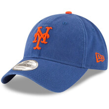 New Era Mens 9TWENTY New York Mets Baseball Cap - Blue