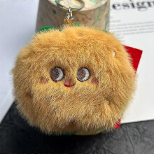 Pendentif Hamburger Couineur Peluche Poupée Sushi Frites Pain Croissant Porte-clés