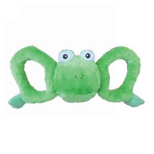Jouet pour chien Jolly Pets Jolly Tug-A-Mals Grenouille moyenne, 1 unité
