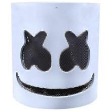 Halloween Marshmello DJ-Maske Helm Marshmallow Cosplay Bar Musik Party Karneval Neuheit Requisite-dwdz