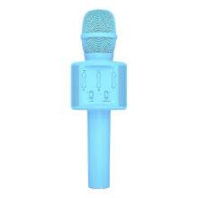 Kompatibel mit Bluetooth-fähigem Heimmikrofon, KTV-Player für Kinder, kabelloses Audio, Blau