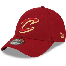 New Era Mens 9FORTY Cleveland Cavaliers Baseball Cap - Dark Red