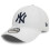 New Era New Era Mens 9TWENTY New York Yankees Baseball Cap - White 1