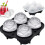 (Grey rose) Maker Round Sphere Tray Mold Cube Whiskey Ball Silicone 2