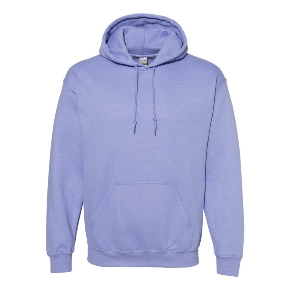 Gildan (L, Violet) Unisex Adult Heavy Blend Hoodie