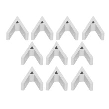 10 stuks aluminium hoekverbinders 2020-45 60x20x6mm