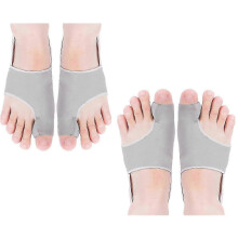 HYGGEAR Hallux Valgus Corrector Verstelbare Teenscheider Corrector met Siliconen Pads voor Grote Teen
