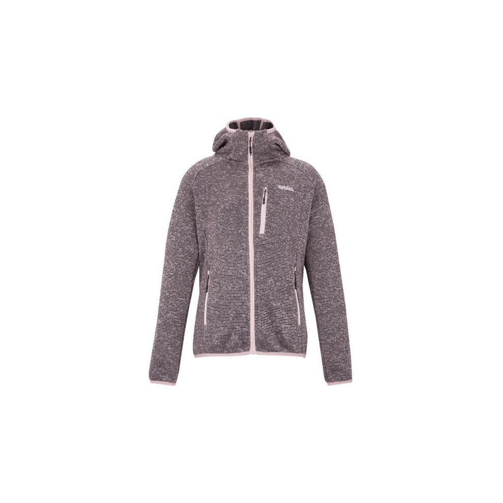 Regatta (20 Uk, Powder Lilac) Womens/Ladies Newhill Hooded Fleece Jacket