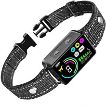 Antibellhalsband für große/mittelgroße/kleine Hunde – Wiederaufladbares, intelligentes KI-Antibell-Trainingshalsband mit 5 e
