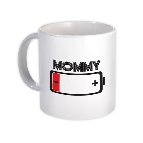 Cadeaumok: Mama, bijna lege batterij, moe