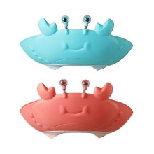 2 gorros de ducha para bebé, gorros de silicona para lavar el cabello, gorros ajustables para champú infantil