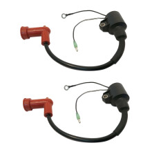 2X Ignition Coil Module for 63V-85570-00-00 63V855700000 Outboard Engines