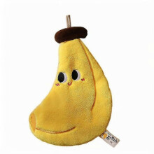 Toalla de mano con dibujos animados, toallas de cocina con frutas bonitas, toalla colgante absorbente, paño de limpieza