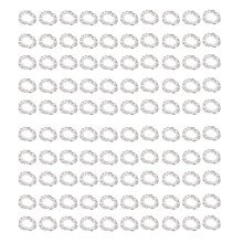 100Pcs Universal Disposable Plastic Steering Wheel Cover Elastic Trim Disposable Truck Car Steering Wheel Covers Films