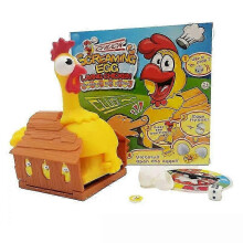 Squawk Chicken Game Τυχερές Ωοτόκες Κοτόπουλα Αστεία Στηρίγματα Παιχνίδι