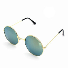 Gafas de sol redondas retro 100% nuevas, estilo Prince, con espejo, para hombre y mujer, ideales para bodas. Gafas de so
