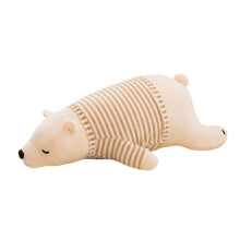 Soft Sleeping Bear Plush Doll Pillow Comfortable Stuffed Animal for Kids