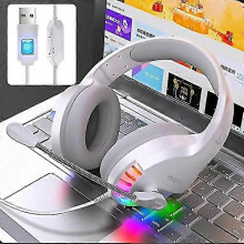 For Yindiao Q2 Headmounted Wired Gaming Headset With Microphone Version Single Usb Sound