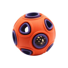 Palline di gomma per cani, resistente, giocattolo con campanellino, ottimo strumento di addestramento per cani, giocattol