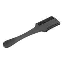Pettine rasoio professionale portatile per uso domestico, per sfoltire i capelli e per acconciare i capelli.