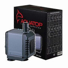 Aquatop Aquatop NP-306 Zatapialna pompa wodna do akwarium, czarna, szara, 1 sztuka