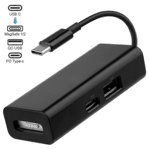 Adapter USB-C 3 w 1 MagSafe typu C do konwertera MagSafe 1/2 do notebooków