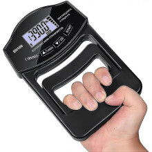 Tester siły chwytu, 396 funtów/180 kg, cyfrowy dynamometr ręczny, miernik siły chwytu, ekran LCD USB