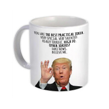 Caneca divertida com estampado de profissão, presente prático para brincalhões, ideal para uso diário e oferta original