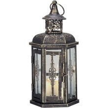 Decorative Lamp, Retro Hanging Metal Candle Holder, Used for Indoor and Outdoor Decoration, Events, and Weddings